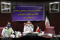 گزارش تصویری| نشست خبری رئیس پلیس راهور استان فارس