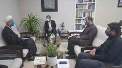 دیدار مدیر ستاد هماهنگی کانون های مساجد یزد با مدیر کل فرهنگ و ارشاد اسلامی یزد