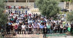 اقامه نماز جمعه در مسجد تهدید به تخریب «القعقاع»  قدس اشغالی