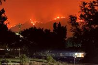 کلیپ| آتش سوزی عظیم در کالیفرنیا