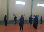 خواهران فعال کانون های مساجد و بسیجیان شهر کلور مسابقه دارت برگزار کردند