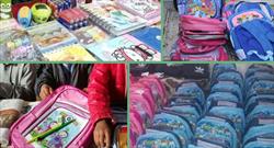 بسیجیان‌ رفسنجان بیش از ۲۰۰ بسته فرهنگی و آموزشی بین‌ دانش آموزان‌ توزیع کردند