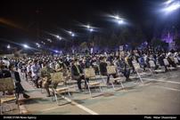 شب وداع با پیکر پاک شهدای مدافع حرم در ساری