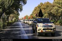 رژه موتوری هفته دفاع مقدس در جهرم برگزار شد