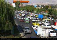 ترافیک در آزادراه تهران به کرج سنگین است