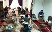 برگزاری آزمون پایان دوره مقدماتی زبان فارسی در بغداد