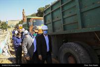 گزارش تصویری| مراسم افتتاح پروژه کنترل سیلاب حوضه شهری شیراز