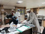 حضور بیش از ۳۰ نفر از طلاب استان برای کمک به بخش درمان بیمارستان شهید صدوقی یزد + تصاویر