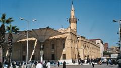 مسجد«الحسین» مقام راس الحسین(ع) در قاهره +تصاویر