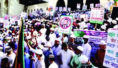 تظاهرات ضد «مکرون» در بنگلادش پس از برگزاری نماز جمعه