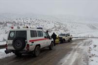 امدادرسانی هلال احمر به ۳۳ نفر از حادثه دیدگان در هفته گذشته