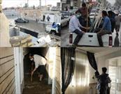 جوانان مسجدی در مقابله با بحران سیلاب خوزستان سنگ تمام گذاشتند