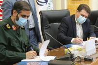 استانداری کرمان و قرارگاه خاتم برای ایجاد سیل بند و لایروبی رودخانه ها تفاهم نامه همکاری امضا کردند