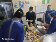 فعالیت های ارزشمند گروه جهادی مسجد سادات برای بیماران کرونایی