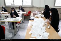 دفتر امام جمعه ریگ به کارگاه تولید ماسک تبدیل شد