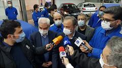 بازدید وزیر صمت از گروه صنعتی ایران خودرو/ آغاز تولید انبوه موتور جدید تیوفایو پلاس/ رونمایی از نام خودروی «تارا»