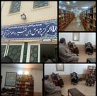 بازدید مدیر ستاد هماهنگی کانون های مساجد یزد از کتابخانه تخصصی قرآن کریم یزد