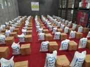 افتتاح بانک امانات تجهیزات پزشکی و توزیع ۱۰۰ بسته غذایی در آستارا