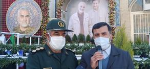 حاج قاسم سلیمانی رمز موفقیت و ایستادگی ملت ایران است