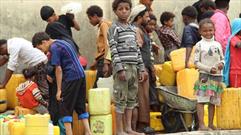 دو سوم از مردم یمن به آب آشامیدنی دسترسی ندارند