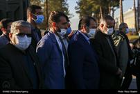 گزارش تصویری| مراسم استقبال و تشییع پیکر مقدس ۱۵ شهید گمنام دفاع مقدس در شیراز