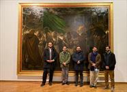 رئیس حوزه هنری از نمایشگاه «آل علی علیهم‌السلام » دیدن کرد