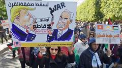 تونسی ها تحریم آمریکا علیه انصارالله را محکوم کردند