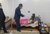 مدیر کل فرهنگ و ارشاد اسلامی استان اردبیل به دیدار مادر شهید مقصود خرمی رفت