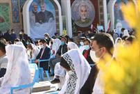 مراسم پیوند فاطمی برای بیش از ۶۰۰ زوج در استان کرمان انجام شد