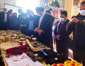 نمایشگاه صنایع دستی کانون حضرت زینب کبری (س) مرغملک افتتاح شد