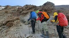 برگزاری اردوی کوهنوردی دسته جمعی در کانون «دوستان آسمانی»