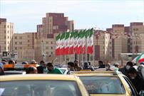راهپیمایی خودرویی ۲۲ بهمن در یزد