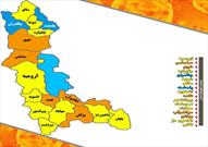 پنج شهرستان در آذربایجان غربی به وضعیت نارنجی بازگشتند