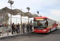 فعالیت دوباره اتوبوس های مسیر BRT آغاز شد