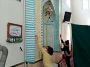 غبارروبی مسجد امیرالمومنین(ع) توسط اعضای کانون شهدای راه آهن