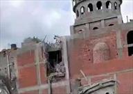 سقوط مناره مسجد در حال ساخت در «دقهلیه» مصر