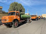 ارسال تانکرهای آب به استان خوزستان توسط وزارت دفاع