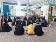 مراسم سوگواری وفات حضرت زینب (س) در مسجد جامع شهرستان نیر برگزار شد