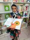 دختر هشت ساله شیرازی برنده مسابقه نقاشی شد
