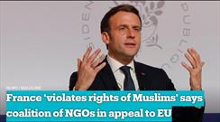 درخواست از اتحادیه اروپا برای رسیدگی به نقض حقوق مسلمانان در فرانسه
