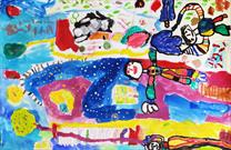 کسب نشان طلایی مسابقه بین المللی نقاشی توسط عضو چهار ساله کانون پرورش فکری کودکان و نوجوانان فارس