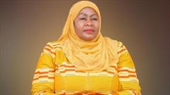 ادای سوگند نخستین رئیس جمهوری زن محجبه در تانزانیا