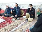دیدار اعضای کانون زینبیه نکا با خانواده جانباز« ناصر خانی عمرانی»