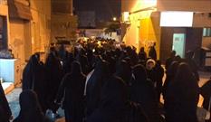 تظاهرات بحرینی‌ها برای آزادی زندانیان سیاسی و حفاظت از آنها در برابر کرونا