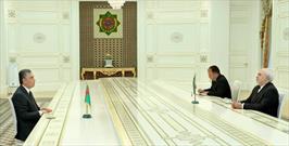 ظریف بر اهمیت روابط کشورمان با ترکمنستان تاکید کرد