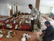 ۱۰۰ بسته معیشتی و ۵۰۰ پرس غذای گرم توسط کانون فرهنگی هنری الزهرا (س) توزیع شد