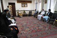 دیدار و طرح مسائل تعدادی از علما، ریش‌سفیدان و مردم اهل سنت با  نماینده مقام معظم رهبری در سیستان و بلوچستان