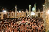 گزارش تصویری/احیای شب بیست و یکم رمضان در حرم هلال بن علی(ع)