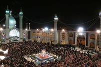 گزارش تصویری/احیای شب بیست و سوم رمضان در حرم هلال بن علی(ع)