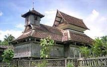 مسجد ۳۰۰ ساله «امام حسین(ع)»، قدیمی ترین بنای چوبی در تایلند+عکس